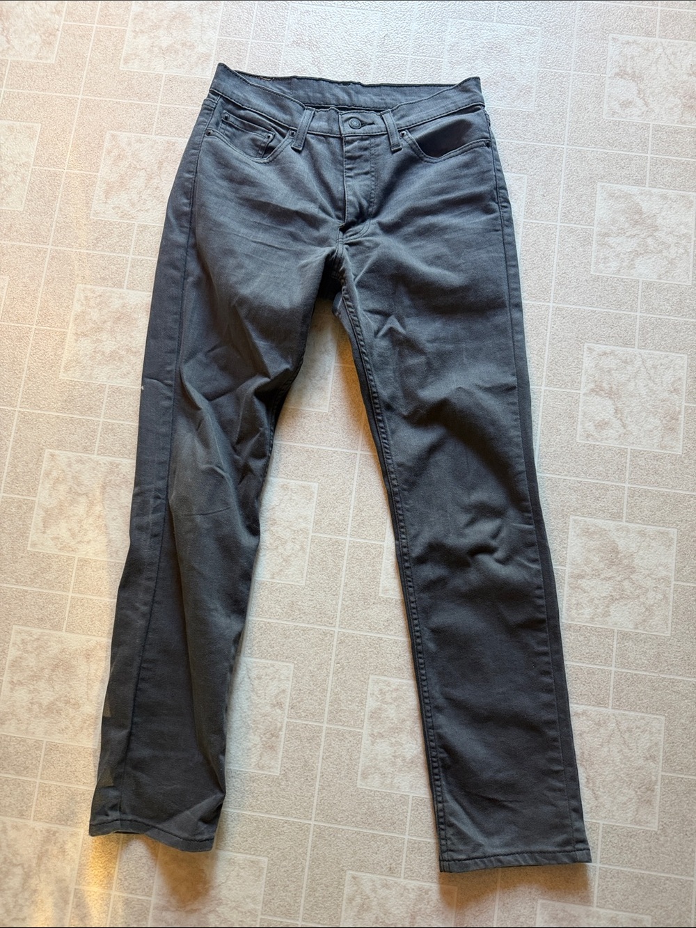Men's Slim Straight Jeans - Charcoal Levi’s
